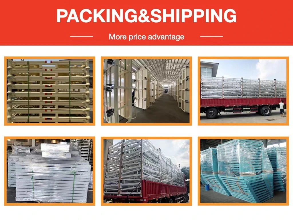 Customized Flat Iron Pallet for Warehouse Storage Metal Pallet Heavy Duty Racking Steel Pallet