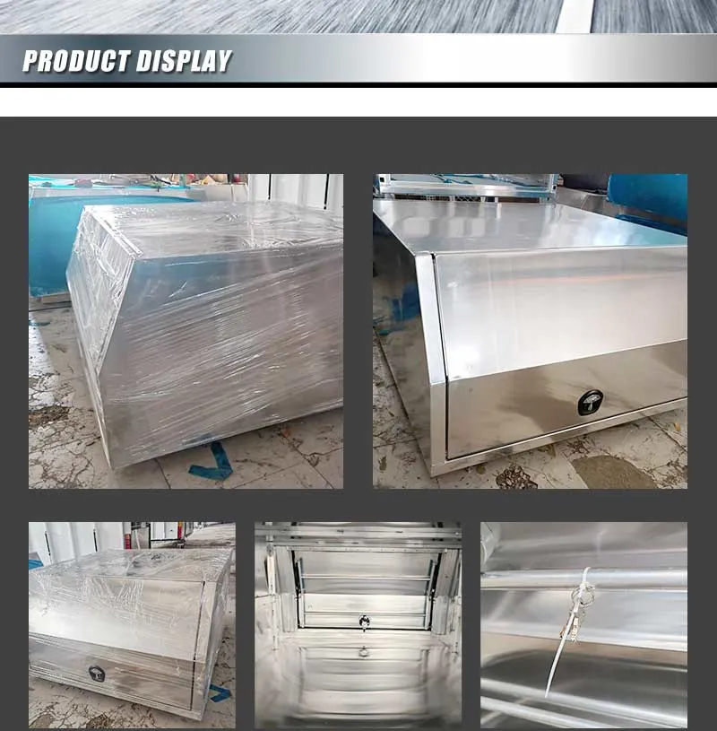 Custom OEM Metal Tool Box Aluminium Canopy Ute Tool Storage Box