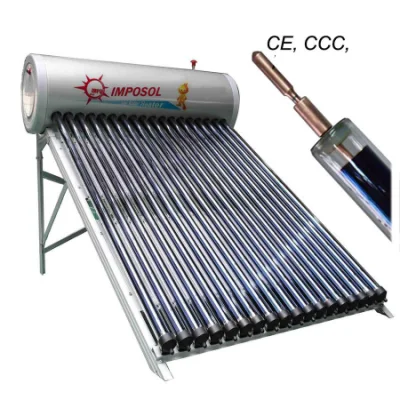 Pressurized Heat Pipe Solar Hot Water Heating for Home/School/Factory