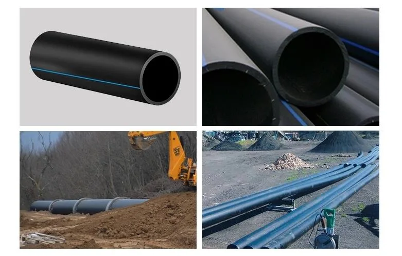 PE Water Plastic Pipe for Home Garden Use