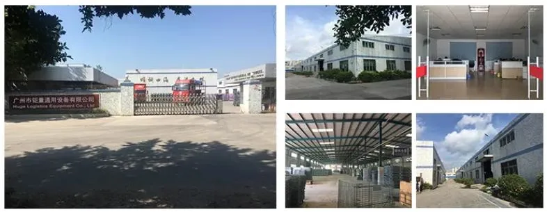 Heavy Duty Industrial Storage Warehouse Stacking Rack Metal Square Stillages for Cold Storage