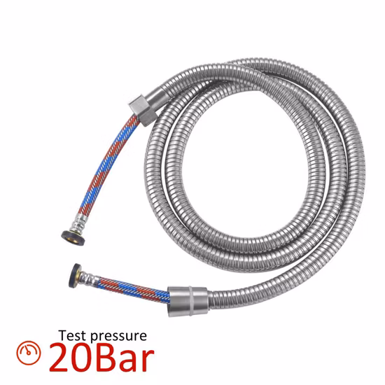 High Pressure Stainless Steel Bathroom Flexible Flex Metal Shower Accessories Shower Hose PVC Hose for Shower Bidet