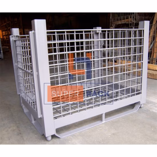 Mingwei Heavy Steel Large Capacity Cage Metal Cage Storage Container Metal Box
