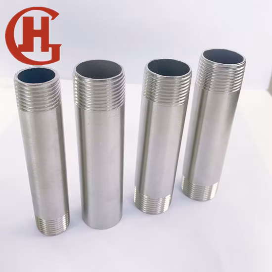 304stainless Steel Single Head Outer Wire Lengthened 200mm Household Pipe Industrial Connection Pipe Welded Pipe