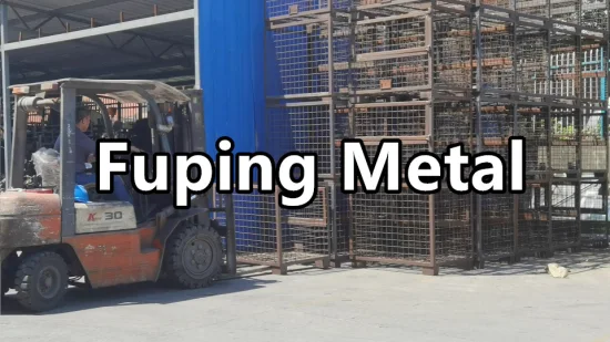 EU Type Logistics Warehouse Collapsible Stackable Wire Mesh Storage Metal Stillage